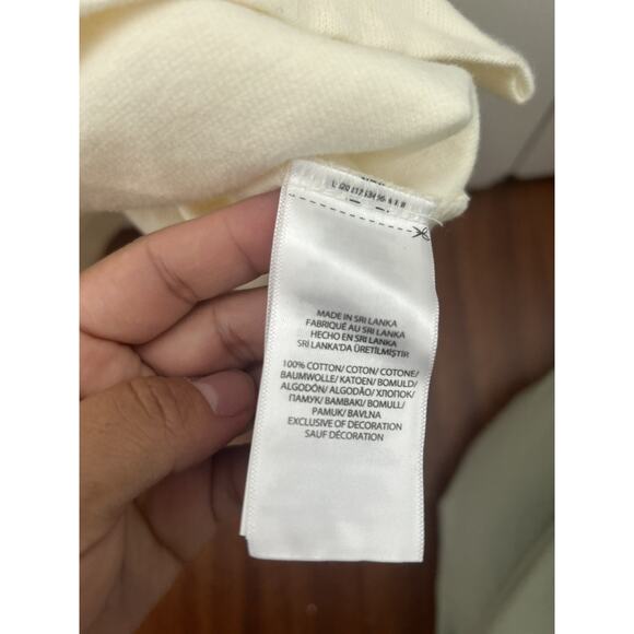 POLO RALPH LAUREN Estate Rib 1/4 Zip Pullover Mens 2XLT Parchment Cream Knit - Picture 13 of 13